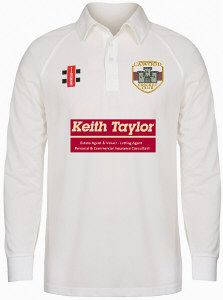 Cawood CC GN Matrix Cricket Shirt L/S Snr