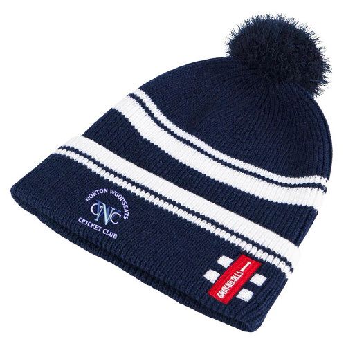 Norton Woodseats CC GN Navy Bobble Hat