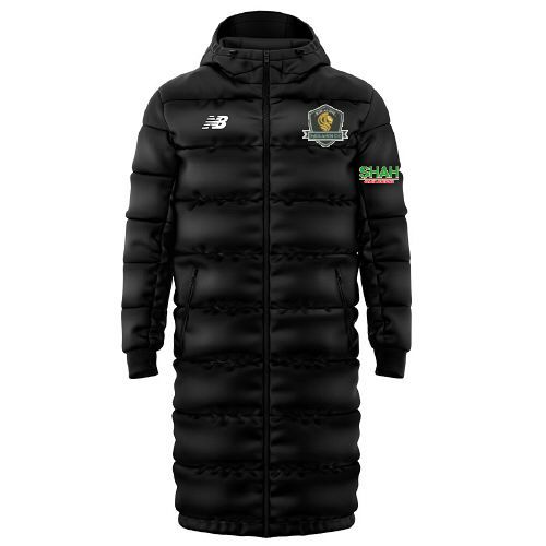 Midlands CC New Balance Elite Long Stadium Jacket Black Snr