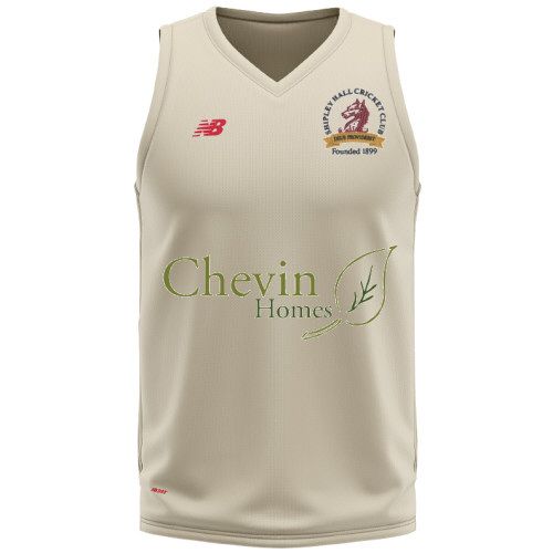 Shipley Hall Cricket Club New Balance Sleeveless Slipover   Jnr