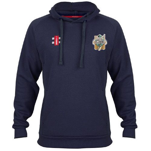 Nottingham Utd CC GN Navy Velocity Hoody  Snr