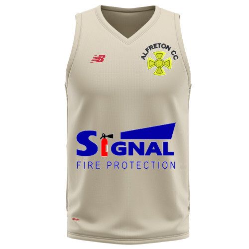 Alfreton Cricket Club New Balance Sleeveless Slipover   Snr
