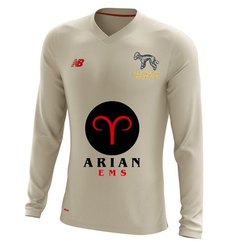 Bedlington Cricket Club New Balance Long Sleeve Sweater Jnr