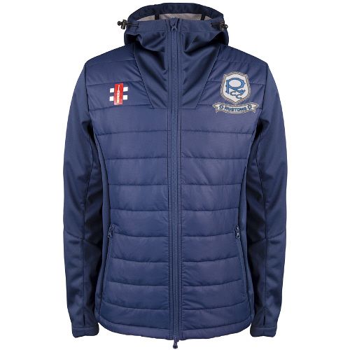 Rustons CC GN Pro Performance Jacket Navy   Snr