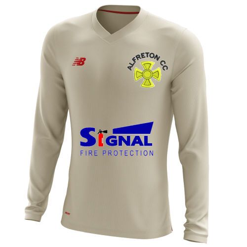 Alfreton Cricket Club New Balance Long Sleeve Sweater Snr