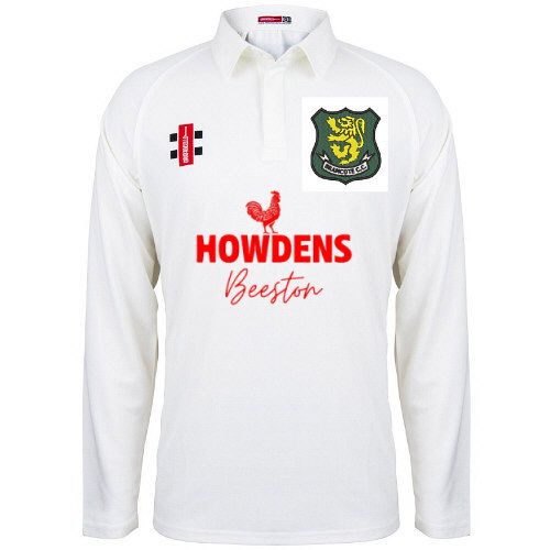 Bramcote CC GN Matrix Cricket Shirt L/S Snr