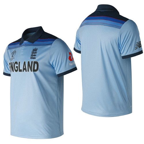 2019/20 England New Balance World Champions ODI Cricket Shirt Snr