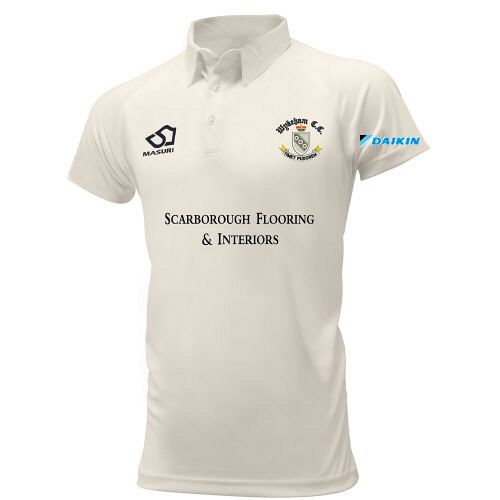 Wykeham CC Masuri Cricket Playing Shirt S/S  Jnr