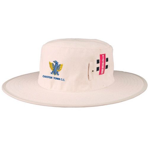 Caistor CC GN Wide Brim Sun Hat