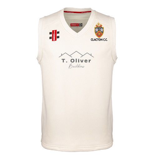 Clacton CC GN Pro Performance Plain Slipover Snr