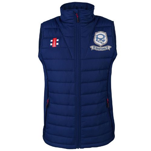 Rustons CC GN Pro Performance Navy Bodywarmer  Snr