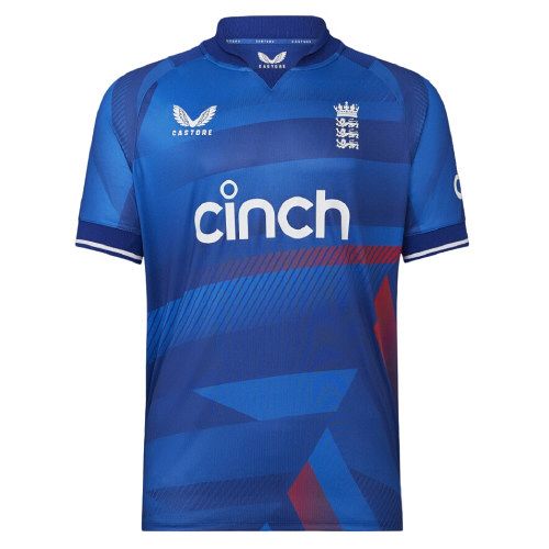 2023 England Castore ODI Cricket Shirt Junior OwzatCricket.co.uk