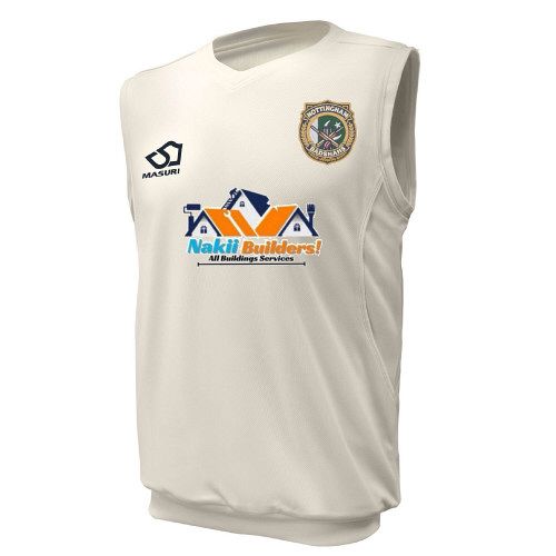 Nottingham Badshahs CC Masuri Cricket Slipover  Snr