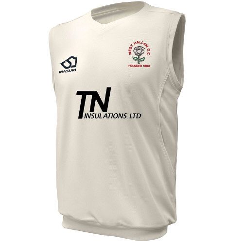 West Hallam CC Masuri Cricket Slipover Snr OwzatCricket.co.uk