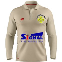 Alfreton Cricket Club New Balance Long Sleeve Playing Shirt Snr