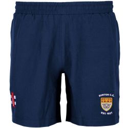 Burton (Derbyshire) CC GN Navy Velocity Shorts Jnr