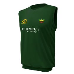 Duffield Cricket Club Masuri Green Chevin Cricket Slipover  Snr
