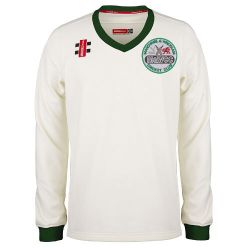 Marchwiel and Wrexham  CC GN Pro Performance Green L/S Sweater Snr