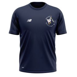 Gousey Cricket Club New Balance Training Shirt Navy  Jnr