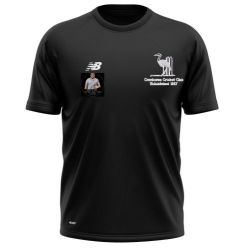 Cranborne Cricket Club New Balance Training Shirt Black  Snr