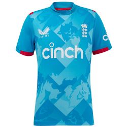 2024 England Castore ODI Cricket Shirt Jnr front