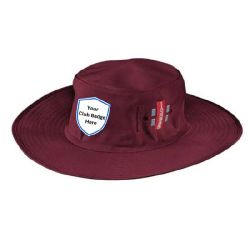 Gray-Nicolls Cricket Teamwear Maroon Wide Brim Sun Hat