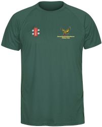 Mount Hawke CC GN Green Matrix Training Tee Shirt Snr