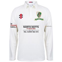 Wiseton CC GN Matrix Cricket Shirt L/S Jnr