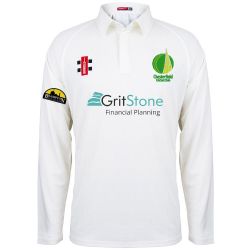 Chesterfield Cricket Club GN Matrix Cricket Shirt L/S Jnr