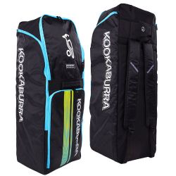 Kookaburra 4500 Wheelie Cricket Kit Bag 2024 Black/Aqua