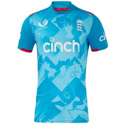 2024 England Castore ODI Cricket Shirt Snr Front