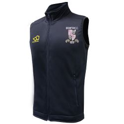 Brompton CC Masuri Cricket Gilet Navy  Snr