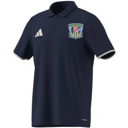 Shirebrook Cricket Club adidas Cricket Entrada 26 Polo Shirt Navy Jnr