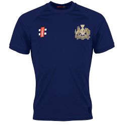 Sidney Sussex College CC GN Navy Matrix SS Tee  Snr