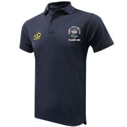 West Hallam CC Masuri Cricket Polo Shirt Navy  Jnr
