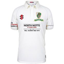 Wiseton CC GN Matrix Ivory Cricket Shirt S/S Jnr