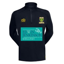 Cloughton CC Masuri Cricket 1/4 Zip Fleece Navy  Snr