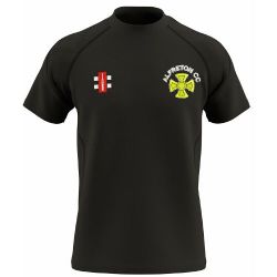 Alfreton CC GN Black GTS T-Shirt Jnr