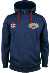 Clifton CC GN Pro Performance Hoody Navy  Snr