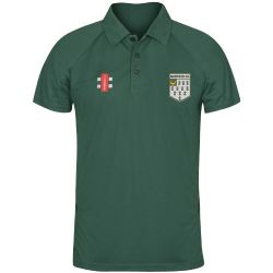 Martock CC GN Green Matrix Polo Shirt  Jnr