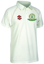 Great Chishill CC GN Matrix Ivory Cricket Shirt S/S Snr
