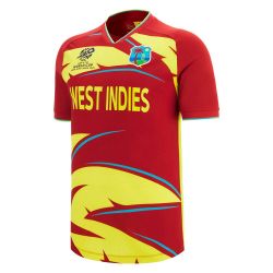 2026 West Indies Macron T20 World Cup Cricket Shirt Snr front