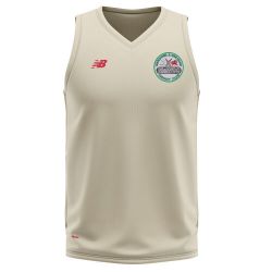 Marchwiel and Wrexham Cricket Club New Balance Sleeveless Slipover   Snr