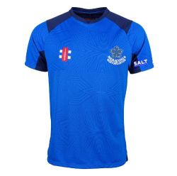Brailsford CC GN Pro Performance T20 Cricket Shirt SS Navy  Jnr