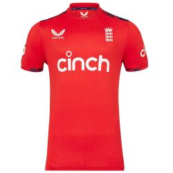 2024 England Castore T20 Cricket Shirt Snr front