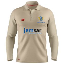 Caistor Cricket Club New Balance Long Sleeve Playing Shirt Jnr