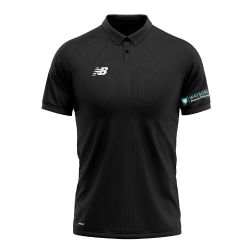 Tillside Cricket Club New Balance Polo Shirt Black  Jnr
