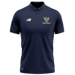 Caistor Cricket Club New Balance Polo Shirt Navy  Snr