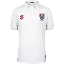 University College CC GN Matrix Ivory Cricket Shirt S/S Snr