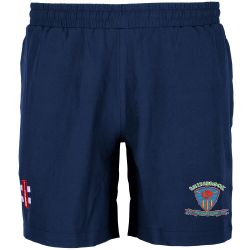 Shirebrook CC GN Navy Velocity Shorts Jnr